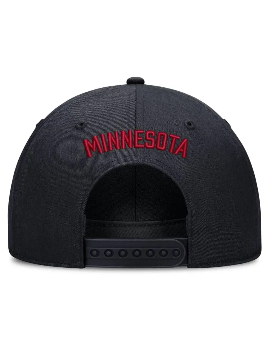 Бейсболка Nike с вышивкой Minnesota Twins Cooperstown Rise — изображение 4 из 4, темно-синий