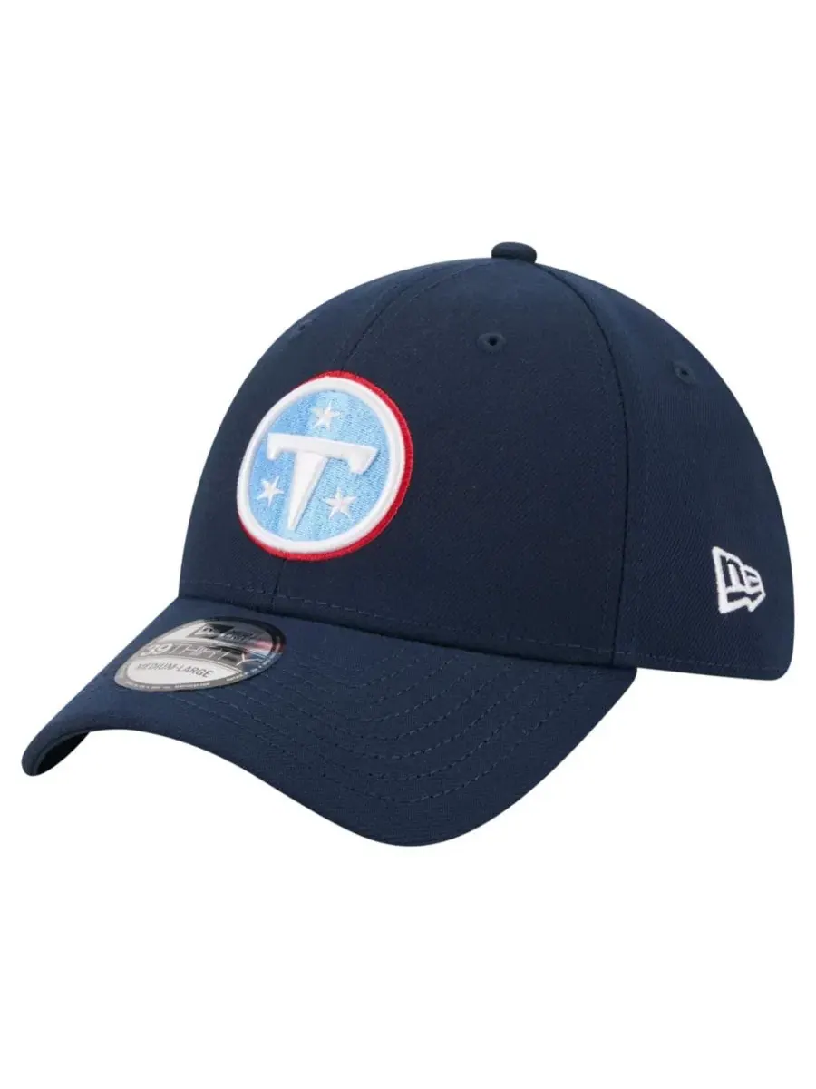 Кепка New Era 39THIRTY Flex Hat — изображение 1 из 5, темно-синий