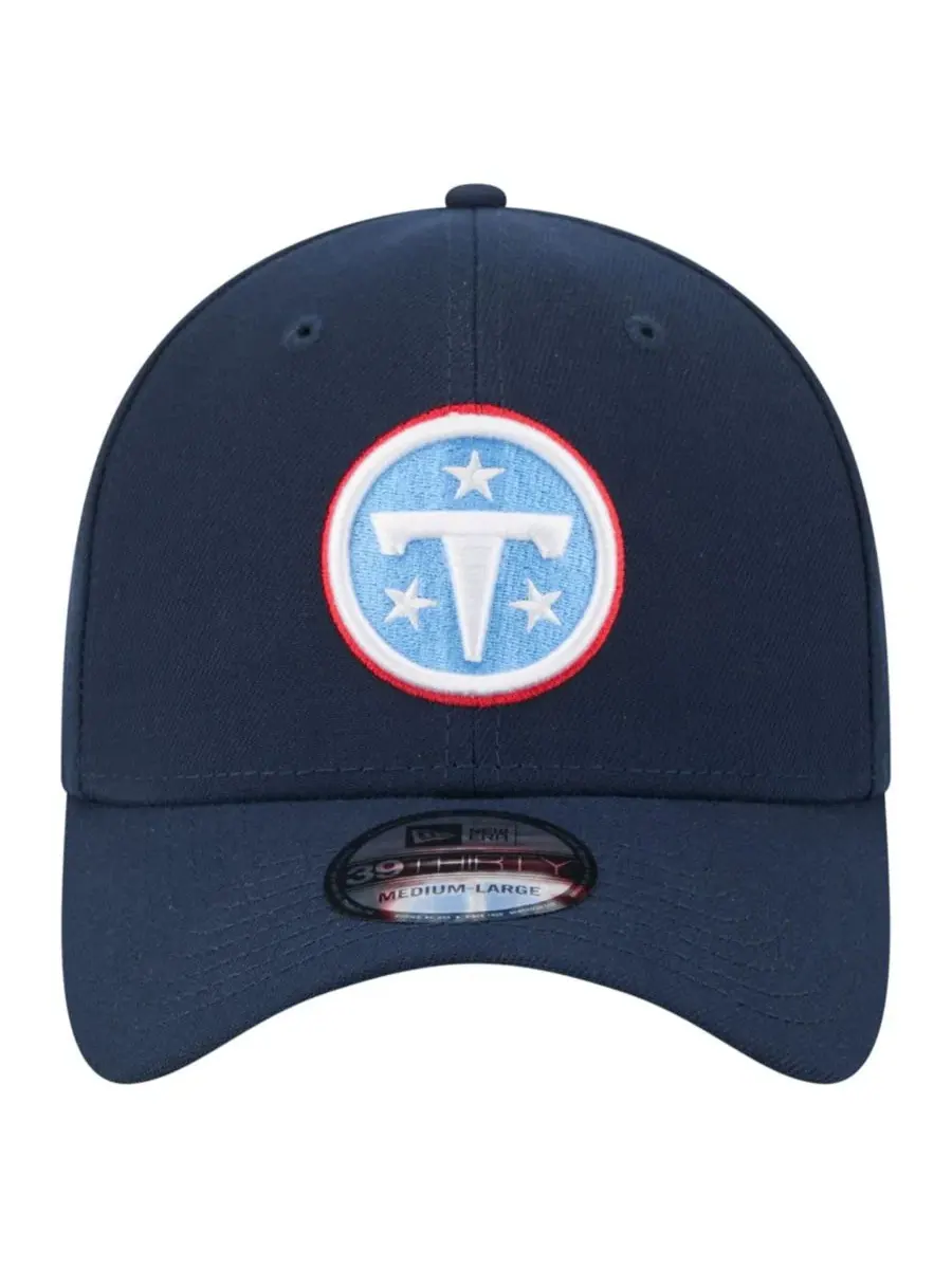 Кепка New Era 39THIRTY Flex Hat — изображение 2 из 5, темно-синий