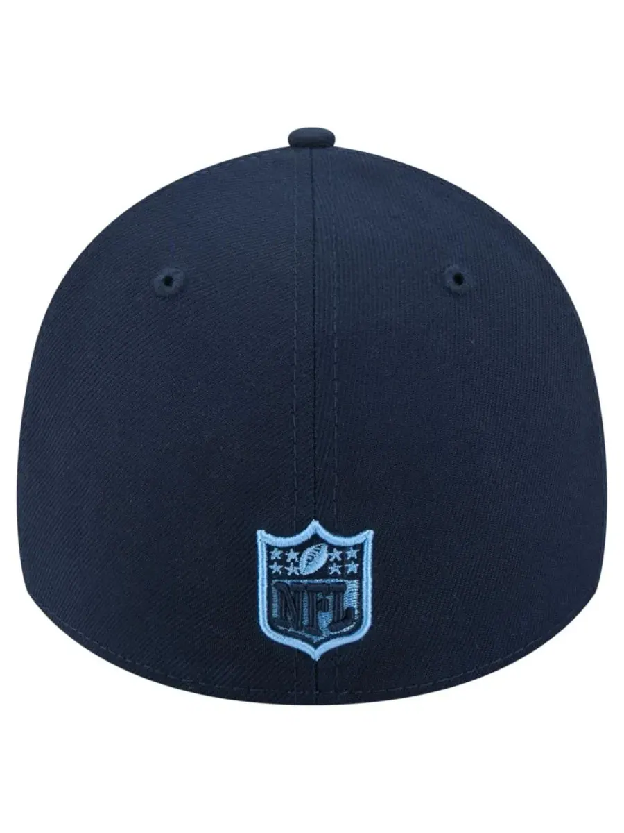 Кепка New Era 39THIRTY Flex Hat — изображение 4 из 5, темно-синий