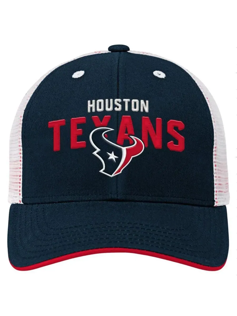 Кепка-тракер с вышитым логотипом Houston Texans — изображение 3 из 3, темно-синий