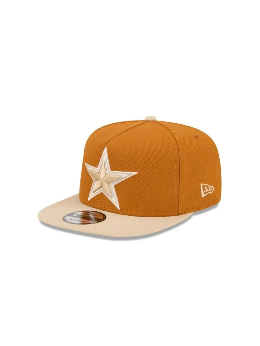 Кепка-снапбек Dallas Cowboys с высокой тульей, с вышивкой New Era — изображение 1 из 5