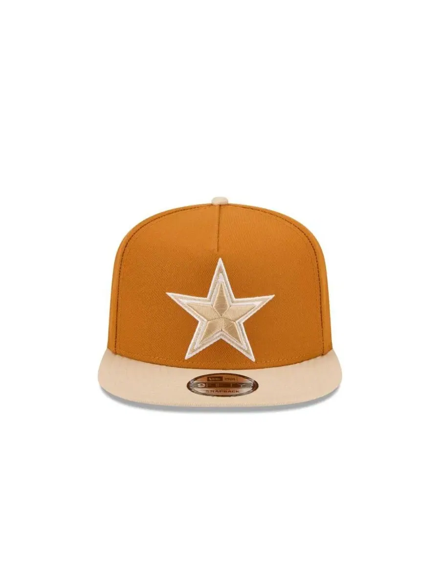 Кепка-снапбек Dallas Cowboys с высокой тульей, с вышивкой New Era — изображение 2 из 5
