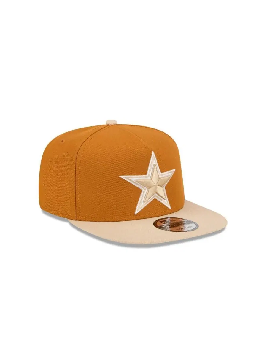 Кепка-снапбек Dallas Cowboys с высокой тульей, с вышивкой New Era — изображение 3 из 5