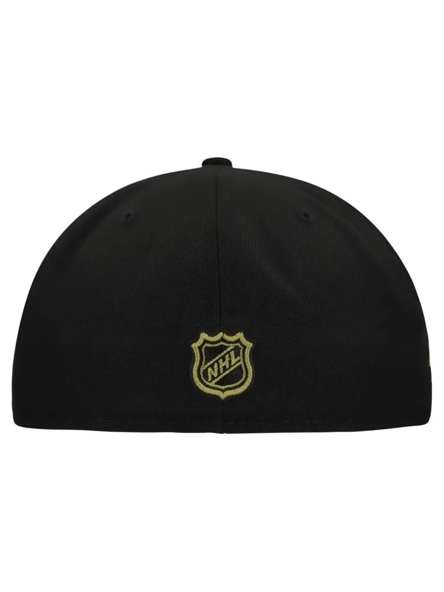New Era Мужская черная бейсболка Chicago Blackhawks Military Appreciation Digital Camo Stars — изображение 4 из 4, черный