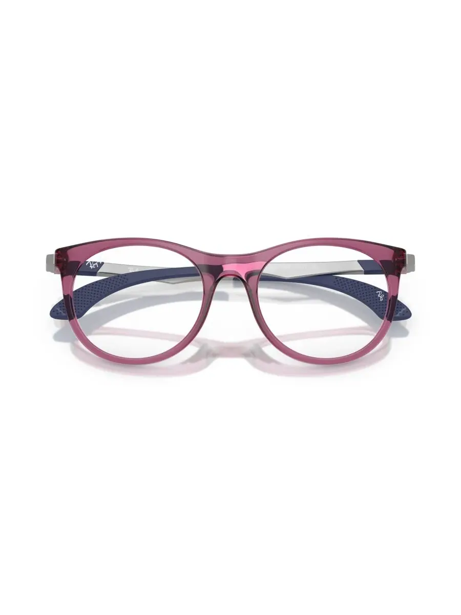 Детские узкие очки, RB9082V Ray-Ban Jr — изображение 6 из 7, прозрачный фиолетовый