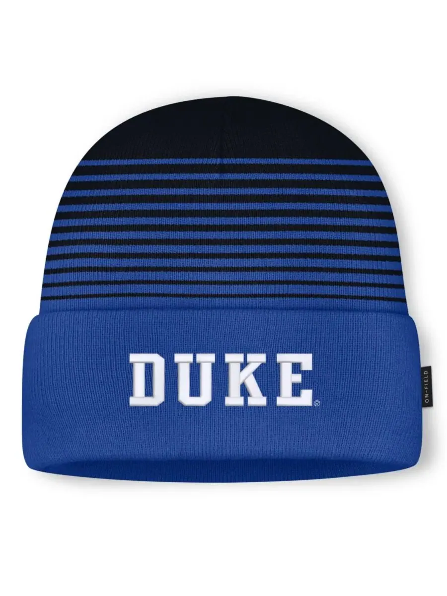 Шапка вязаная Nike Duke Blue Devils с вышивкой — изображение 1 из 2, черный