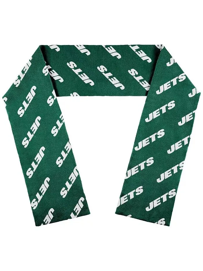 Женский шарф с надписью New York Jets Team Wear By Erin Andrews