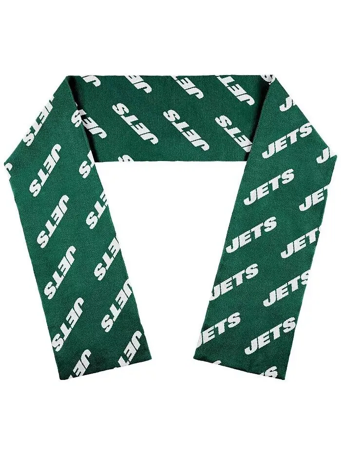 Женский шарф с надписью New York Jets Team WEAR by Erin Andrews — изображение 1 из 1
