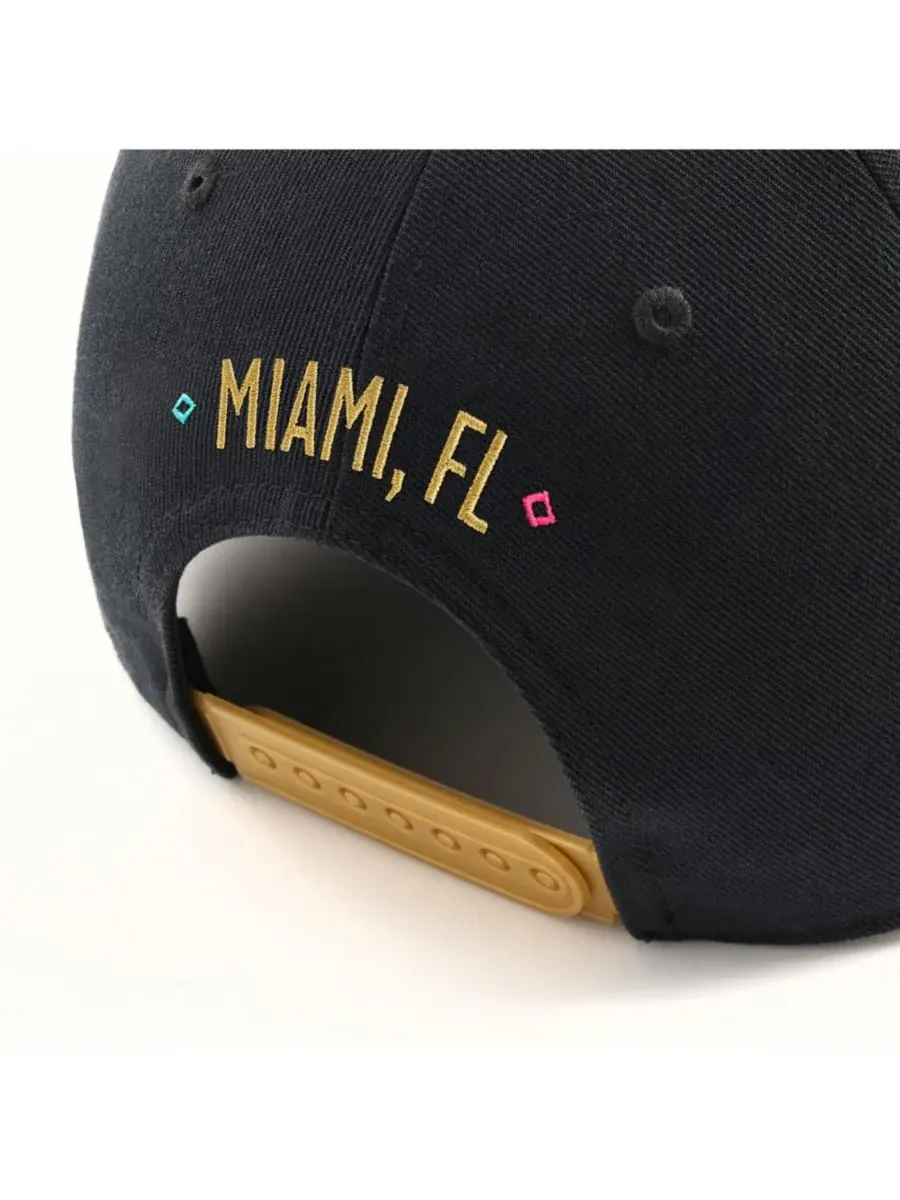 Nike Мужская кепка Black/Anthracite Indiana Hoosiers 2025 College Football Playoff National — изображение 2 из 5, черный