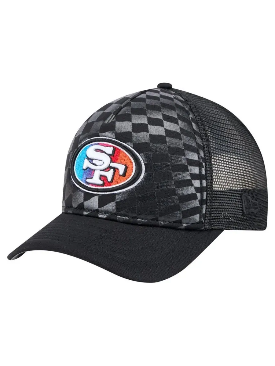 New Era Мужская черная регулируемая кепка San Francisco 49ers Gradient 9FORTY — изображение 1 из 4, черный