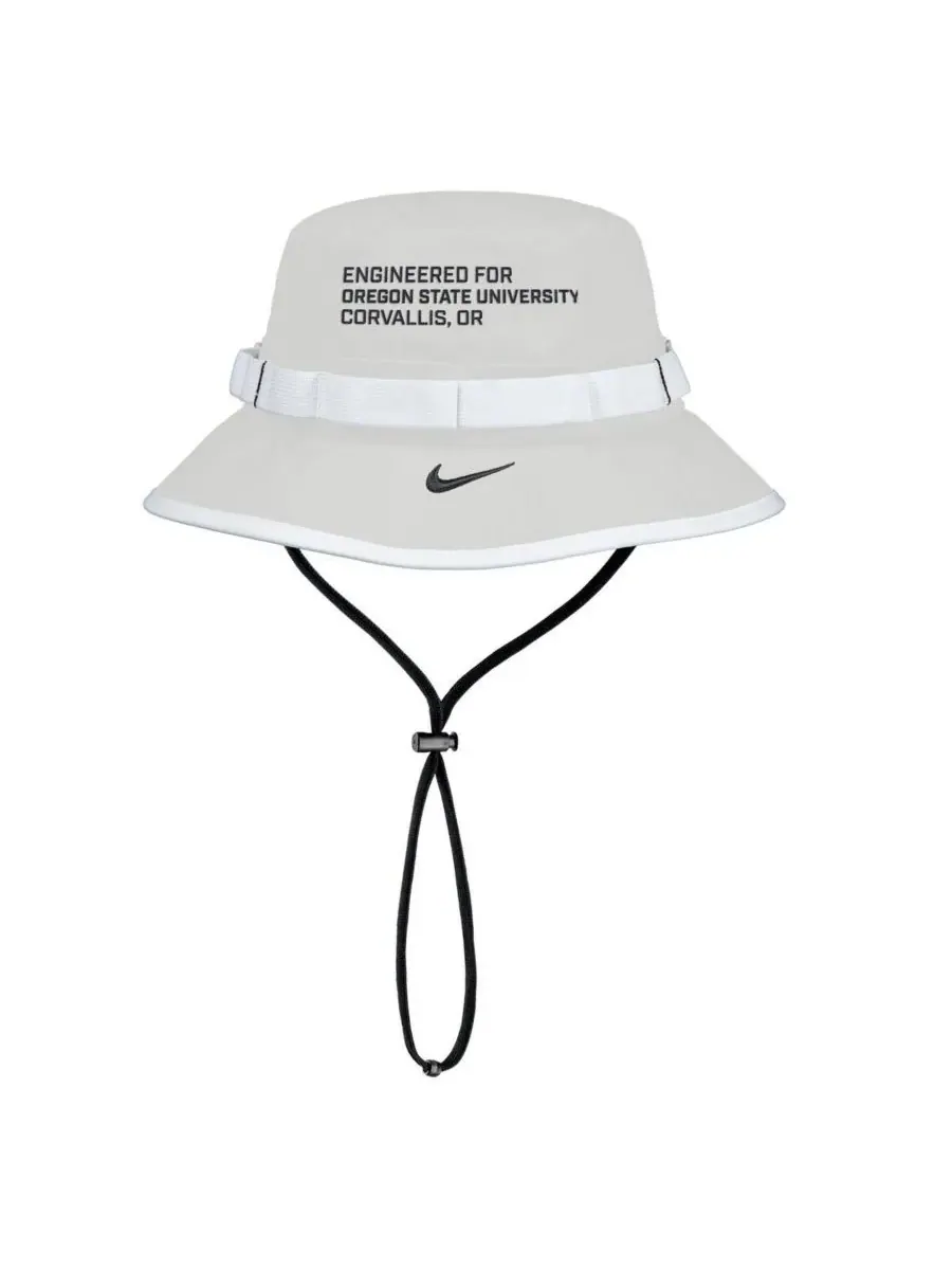 Nike Мужская серая панама Oregon State Beavers 2025 On-Field Performance — изображение 2 из 2, серый