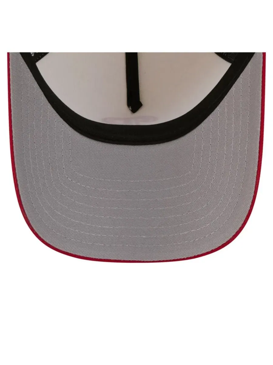 Кепка New Era Chrome A-Frame 59FORTY — изображение 5 из 5, кремовый красный