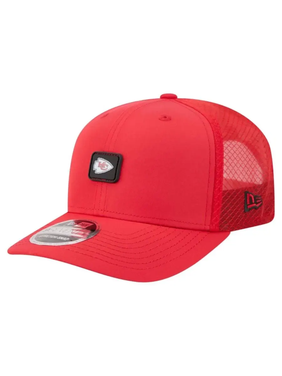 Кепка 9SEVENTY с вышитым логотипом Kansas City Chiefs New Era — изображение 1 из 5, красный