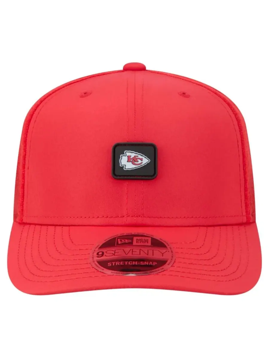 Кепка 9SEVENTY с вышитым логотипом Kansas City Chiefs New Era — изображение 2 из 5, красный