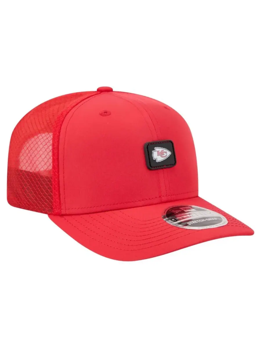 Кепка 9SEVENTY с вышитым логотипом Kansas City Chiefs New Era — изображение 3 из 5, красный
