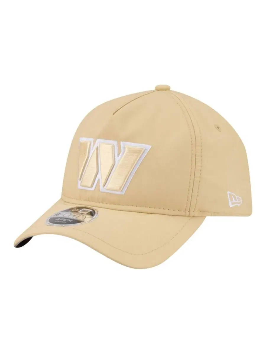 Кепка New Era Apex 9FORTY с вышитым логотипом — изображение 1 из 5, бежевый