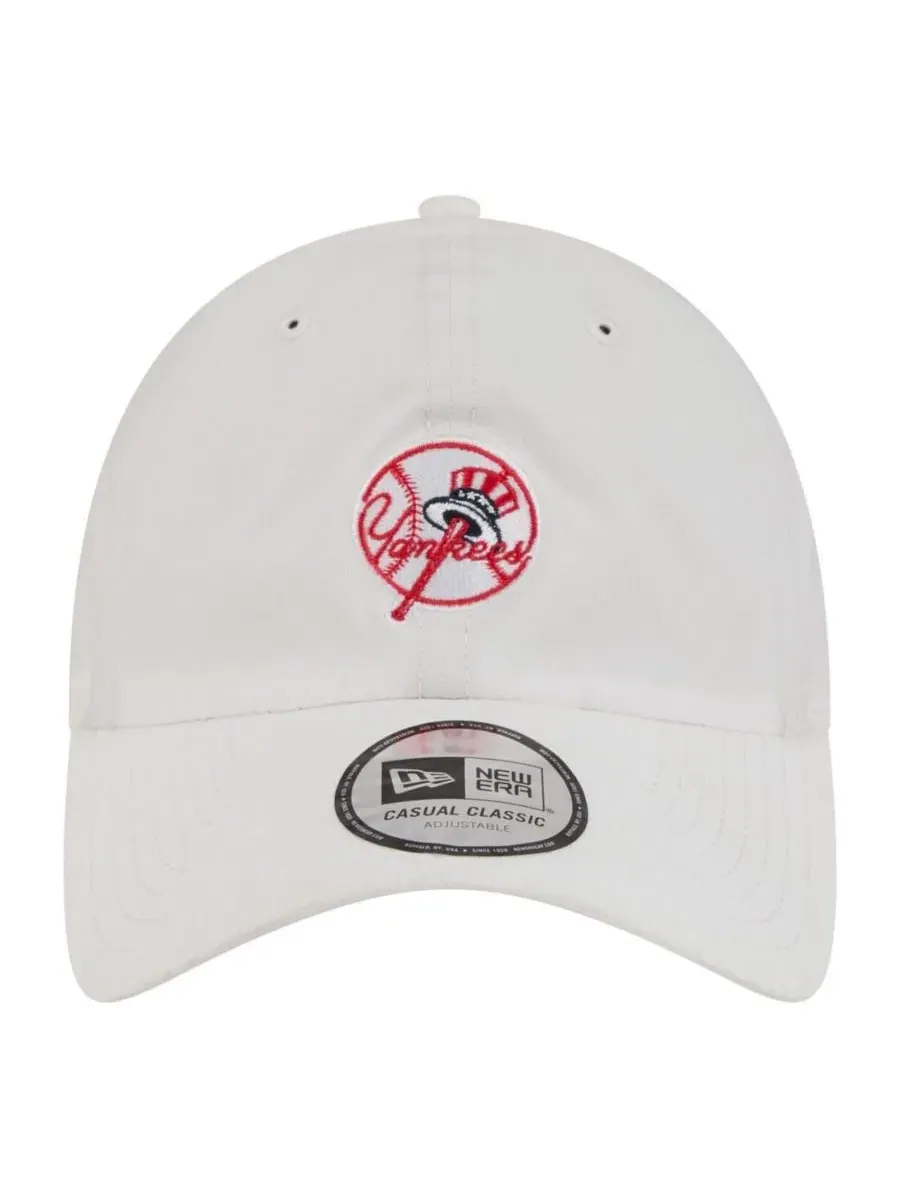 Кепка с вышитым логотипом New York Yankees New Era — изображение 2 из 5, белый