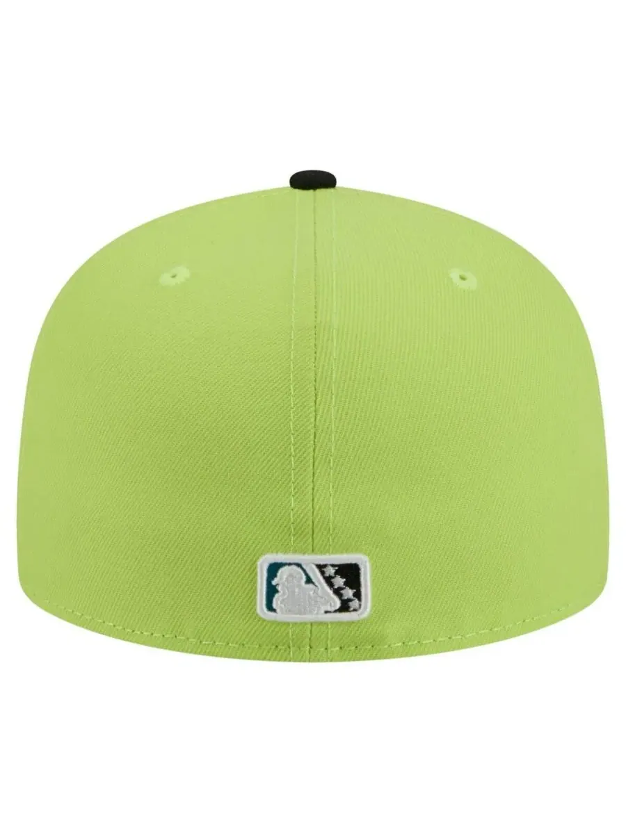 New Era Мужская зеленая кепка Bradenton Marauders Copa de la Diversion 59FIFTY — изображение 4 из 4, зеленый