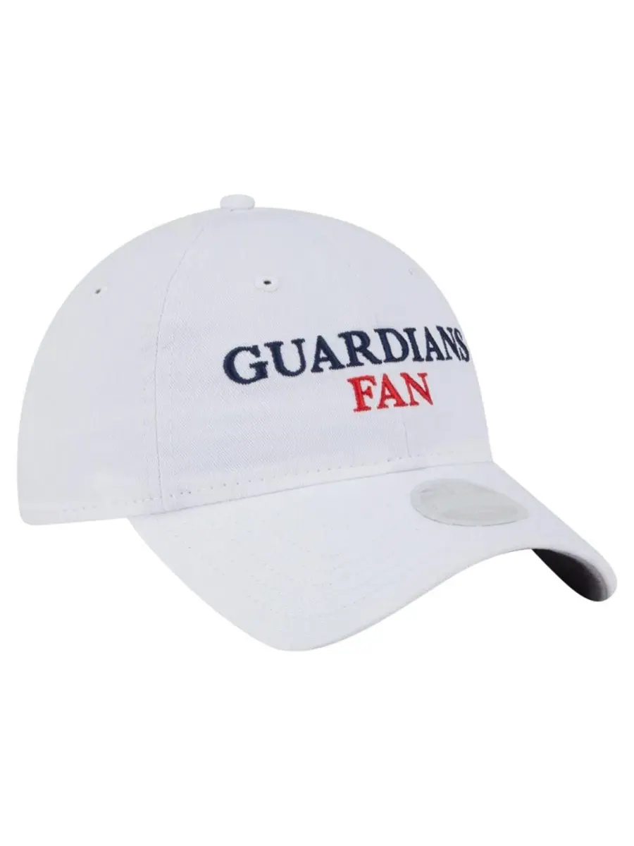 Кепка с вышивкой Cleveland Guardians New Era — изображение 3 из 5, белый