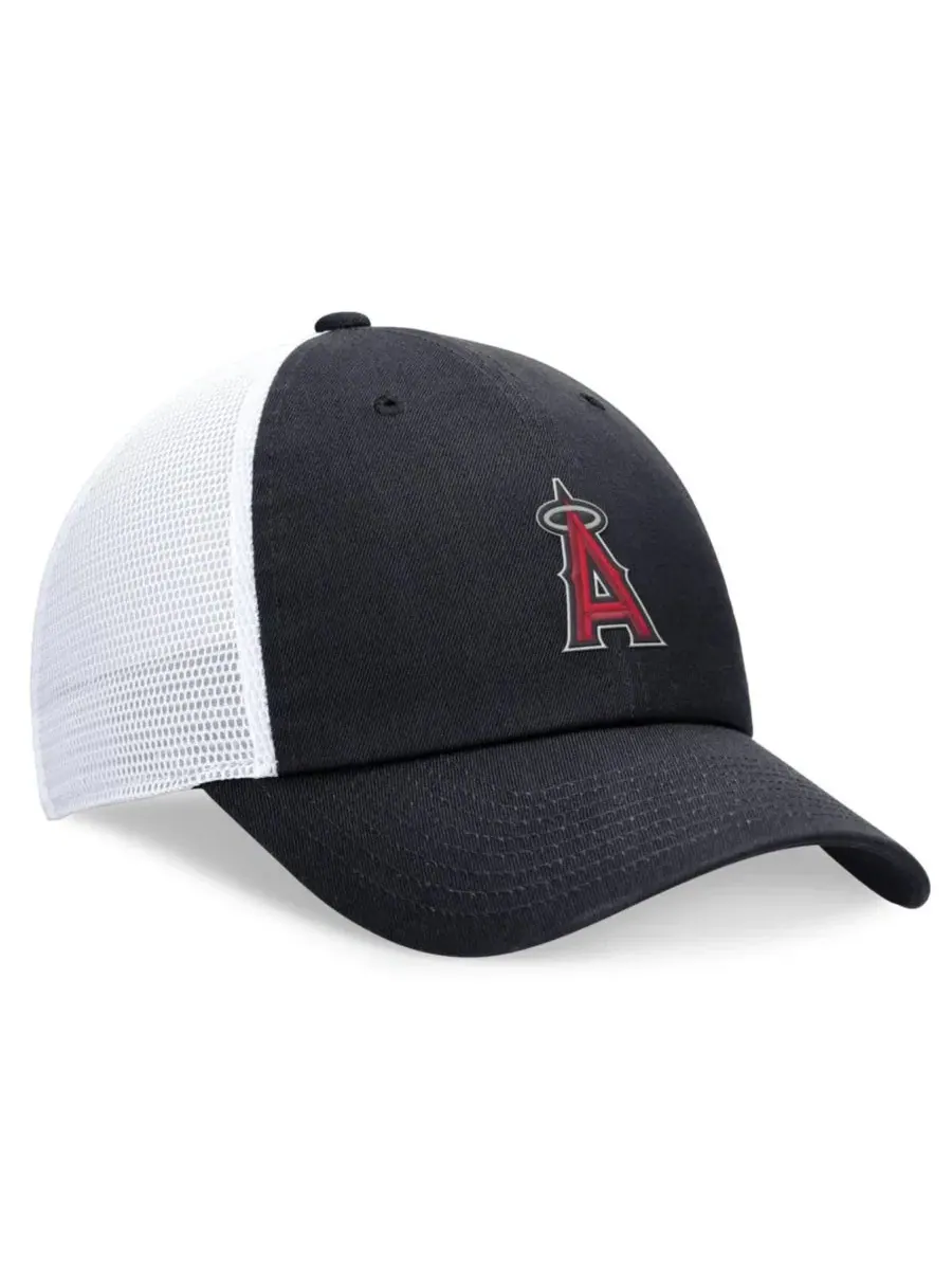 Кепка-тракер с вышивкой Los Angeles Angels Nike — изображение 3 из 4, темно-синий