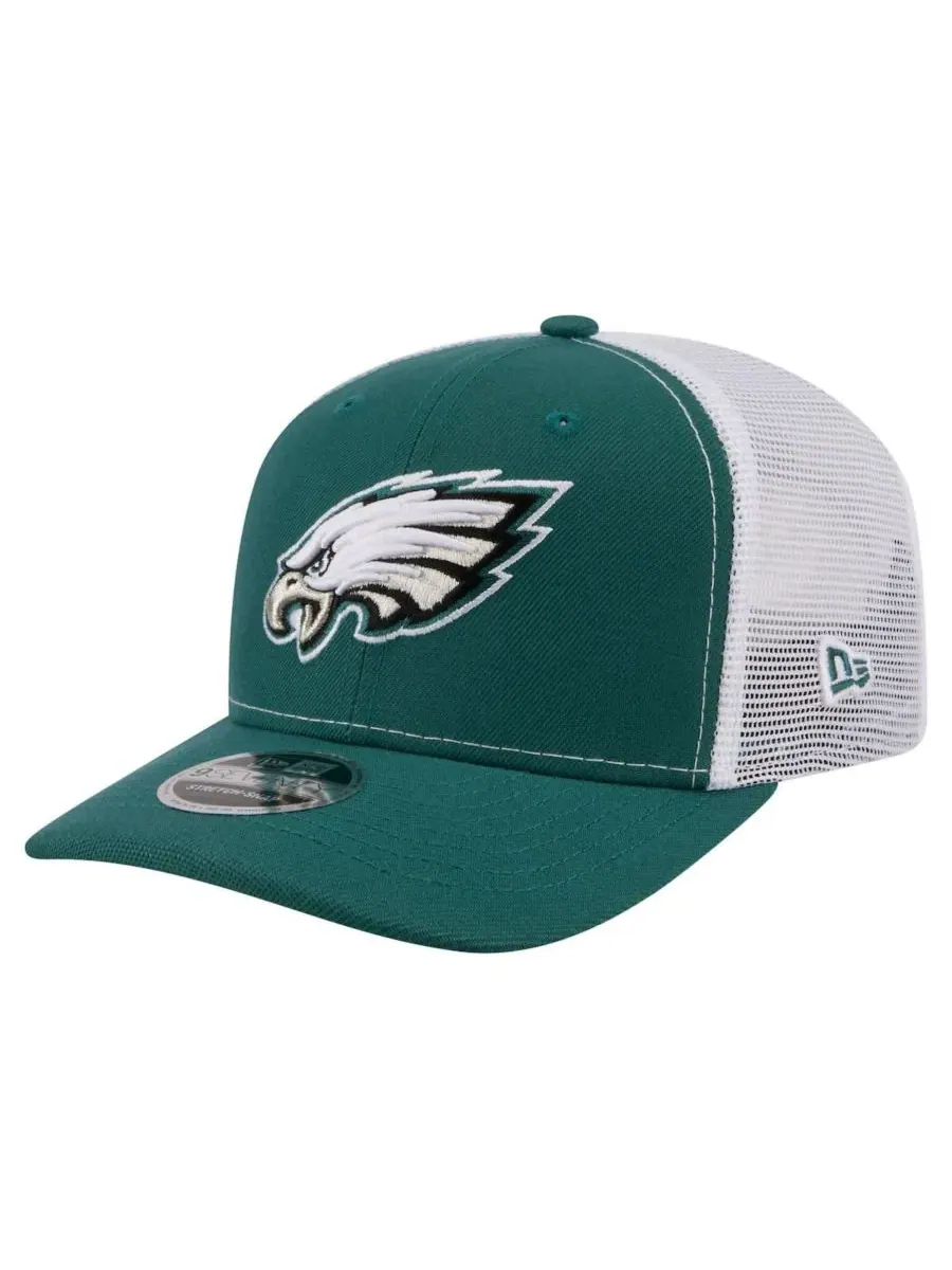 Кепка-тракер Philadelphia Eagles 9SEVENTY New Era — изображение 1 из 5, зеленый