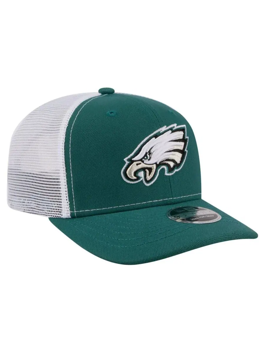 Кепка-тракер Philadelphia Eagles 9SEVENTY New Era — изображение 4 из 5, зеленый