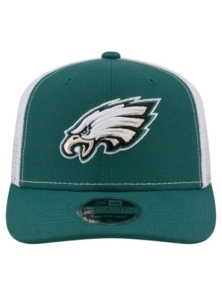 Кепка-тракер Philadelphia Eagles 9SEVENTY New Era — изображение 5 из 5, зеленый