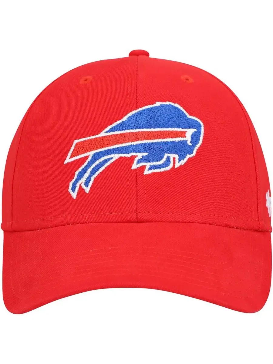 Бейсболка с вышитым логотипом Buffalo Bills '47 Brand — изображение 2 из 4, красный