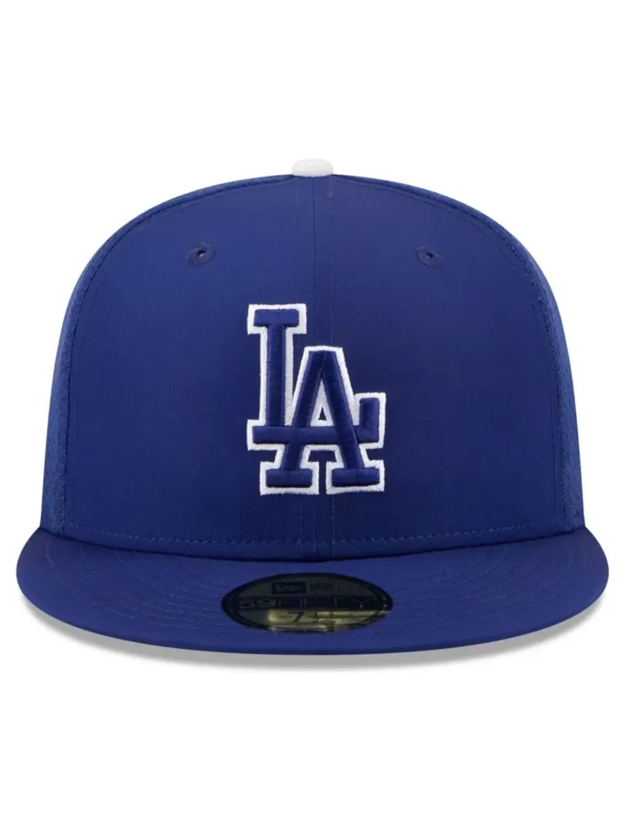 Бейсболка New Era 59FIFTY Los Angeles Dodgers Batting Practice — изображение 2 из 5, королевский