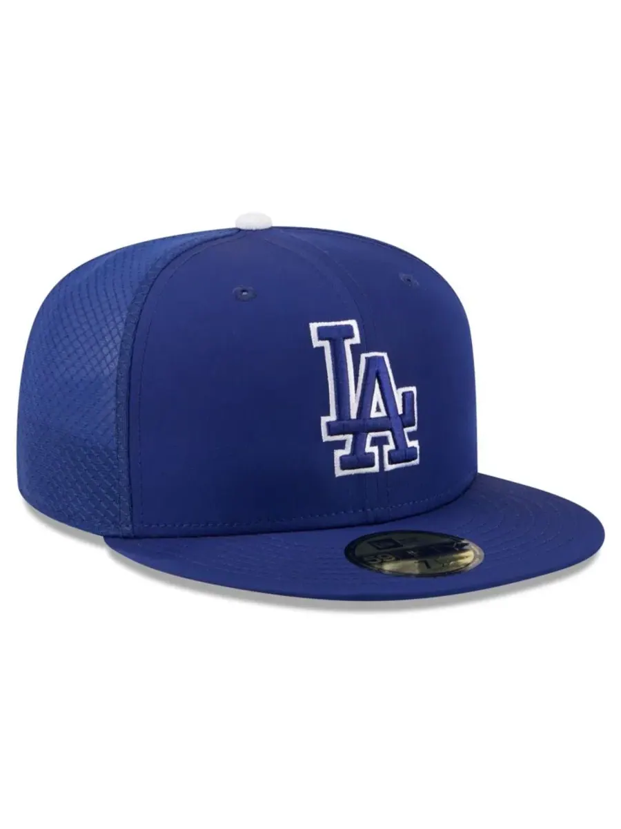 Бейсболка New Era 59FIFTY Los Angeles Dodgers Batting Practice — изображение 3 из 5, королевский