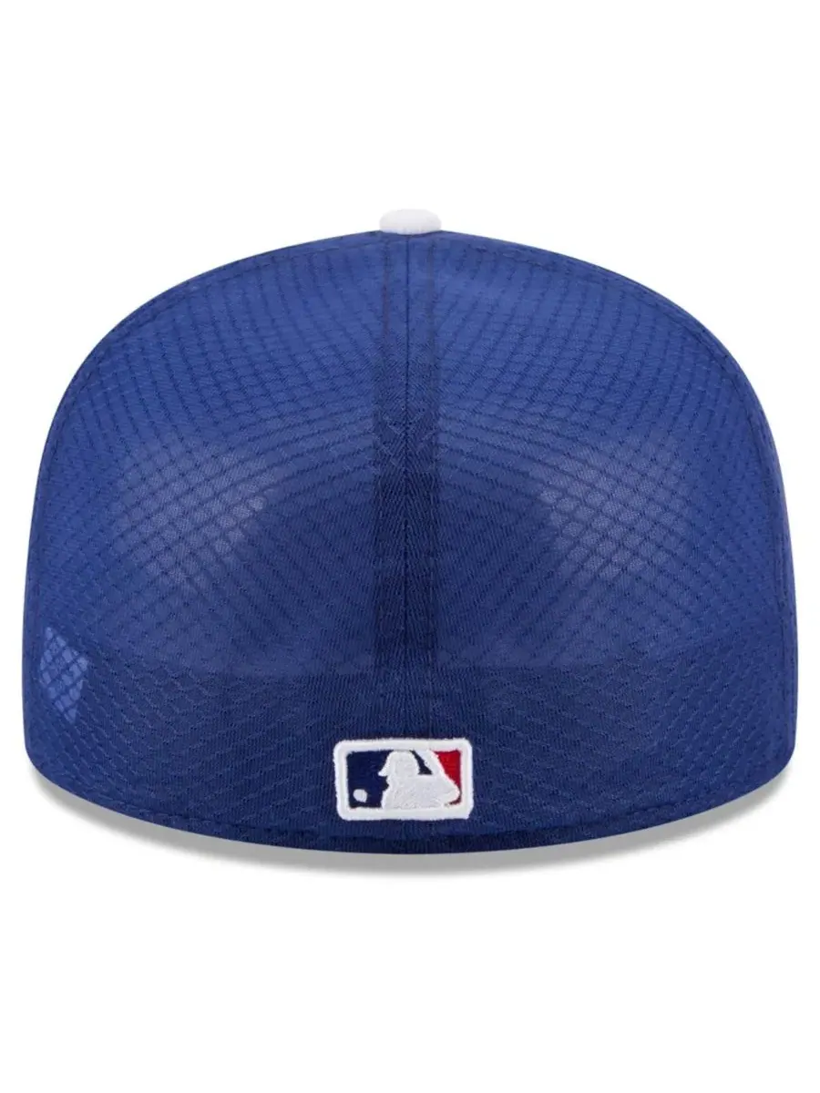 Бейсболка New Era 59FIFTY Los Angeles Dodgers Batting Practice — изображение 4 из 5, королевский