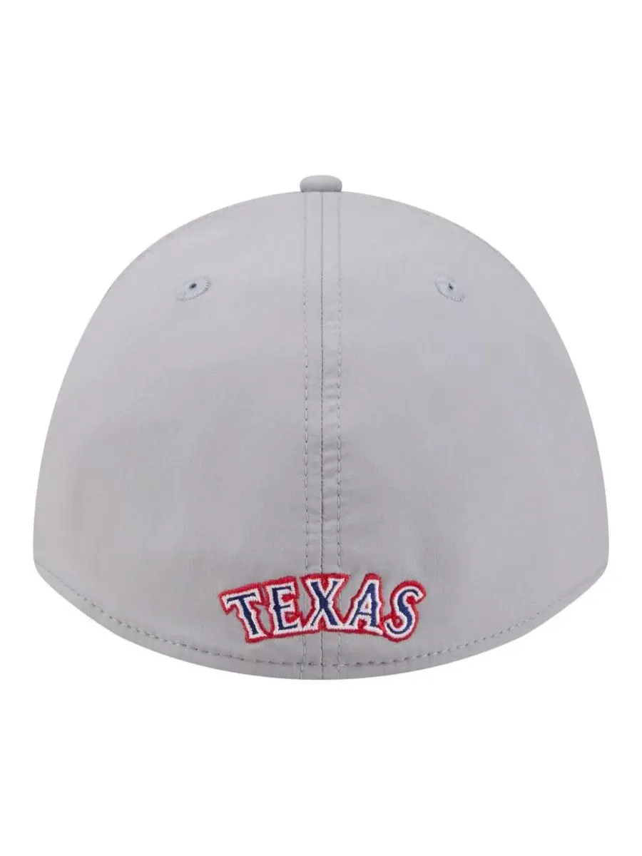 Кепка с вышивкой команды Texas Rangers, M-Crown New Era — изображение 4 из 5, серый