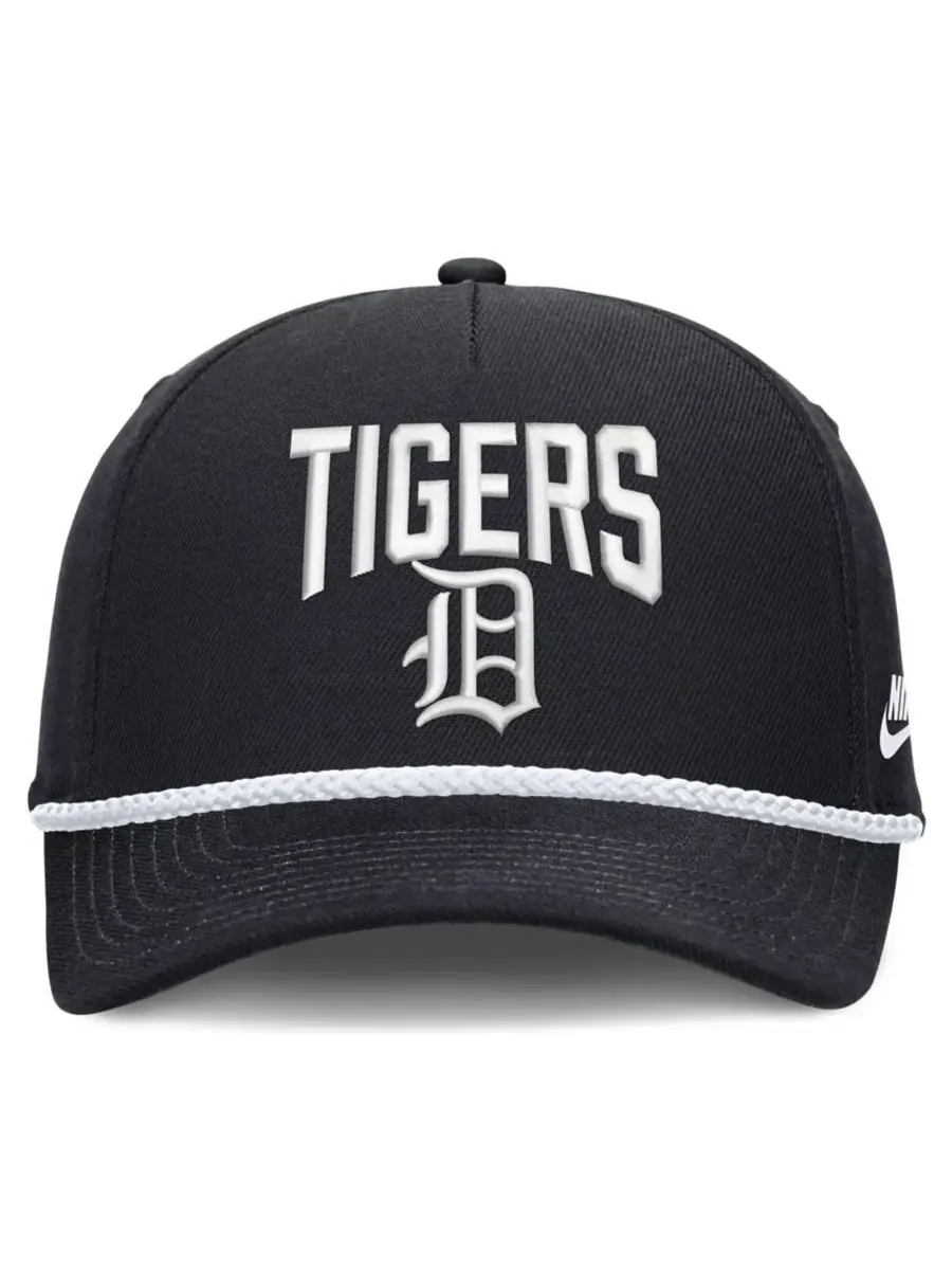 Бейсболка Nike с вышивкой Detroit Tigers — изображение 2 из 4, темно-синий