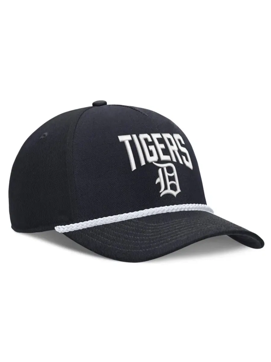 Бейсболка Nike с вышивкой Detroit Tigers — изображение 3 из 4, темно-синий