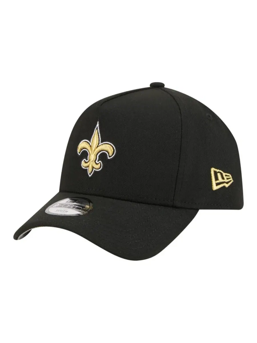 Кепка с вышитым логотипом New Orleans Saints New Era — изображение 1 из 7, черный