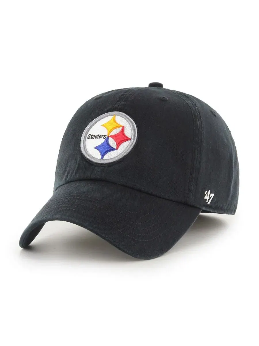 Кепка Pittsburgh Steelers Franchise Logo '47 Brand — изображение 1 из 2, черный