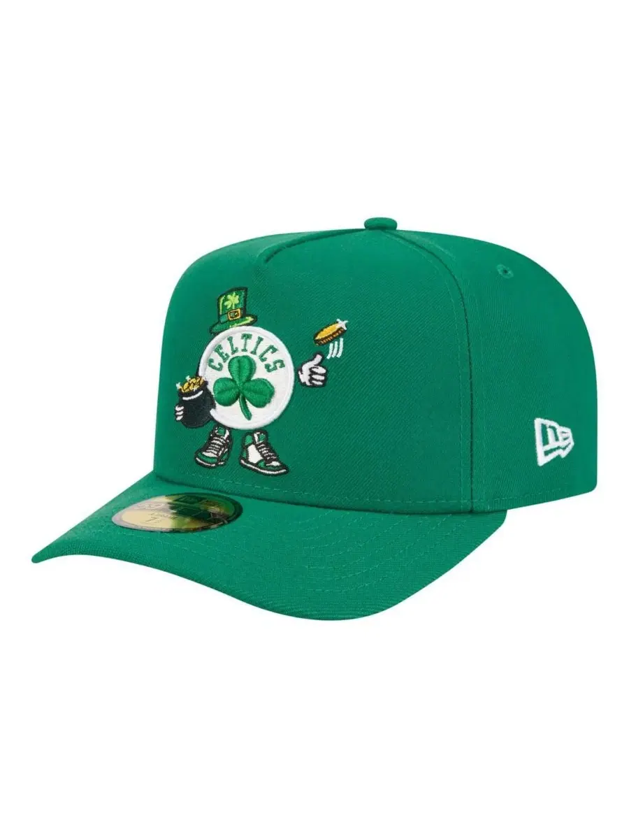 Кепка New Era с вышитым логотипом — изображение 1 из 4, зеленый