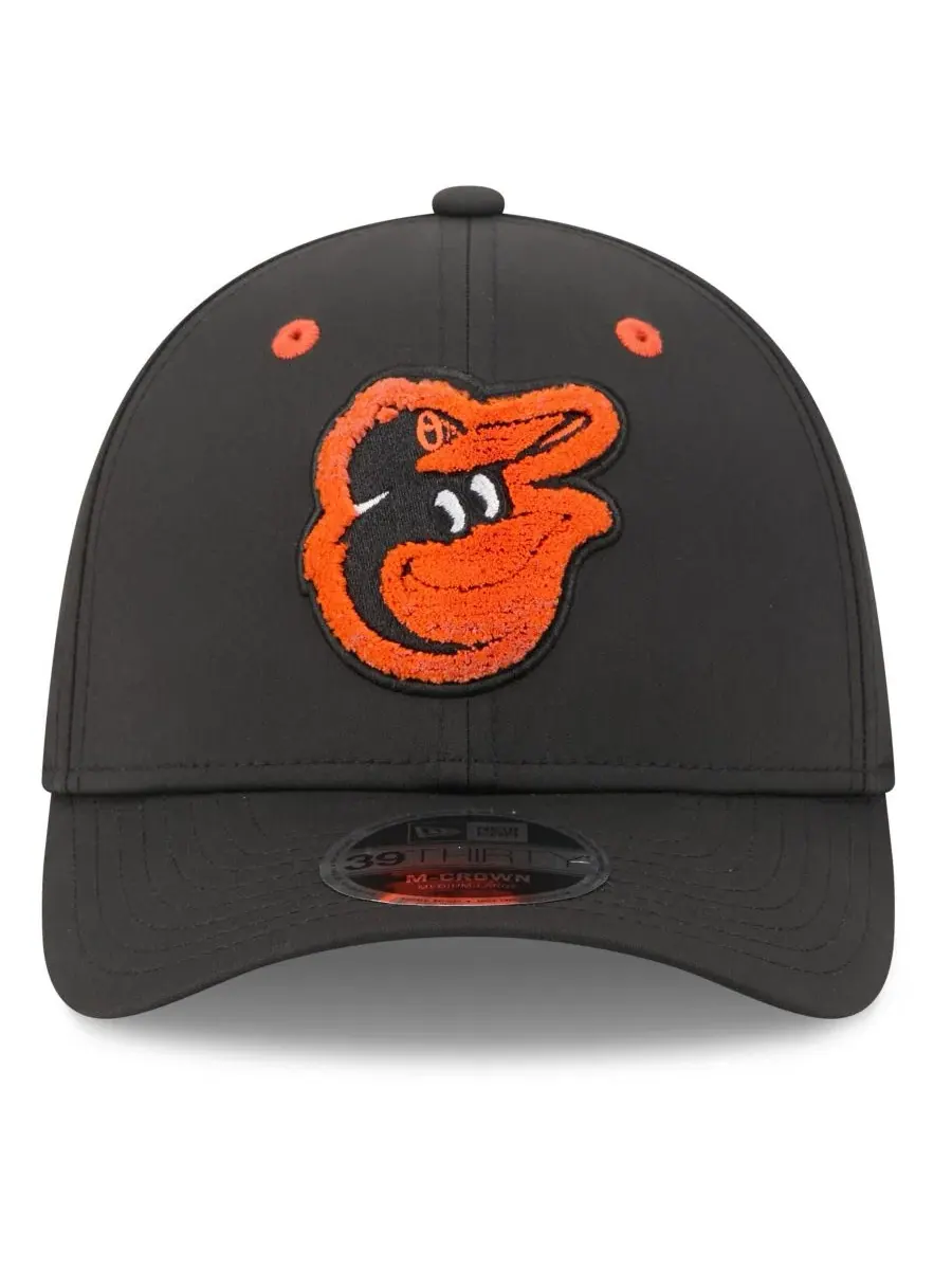 Бейсболка New Era с вышивкой логотипа Baltimore Orioles — изображение 2 из 5, черный