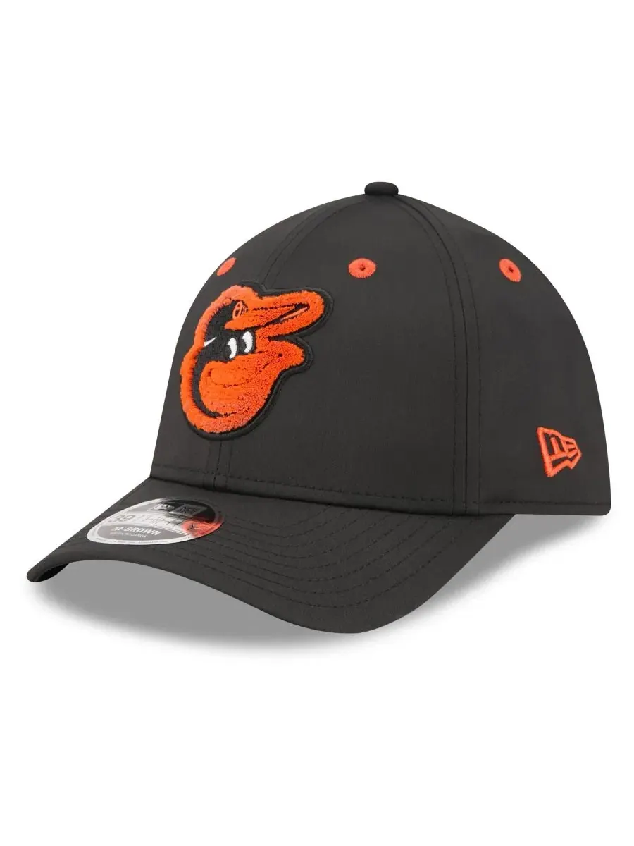 Бейсболка New Era с вышивкой логотипа Baltimore Orioles — изображение 3 из 5, черный
