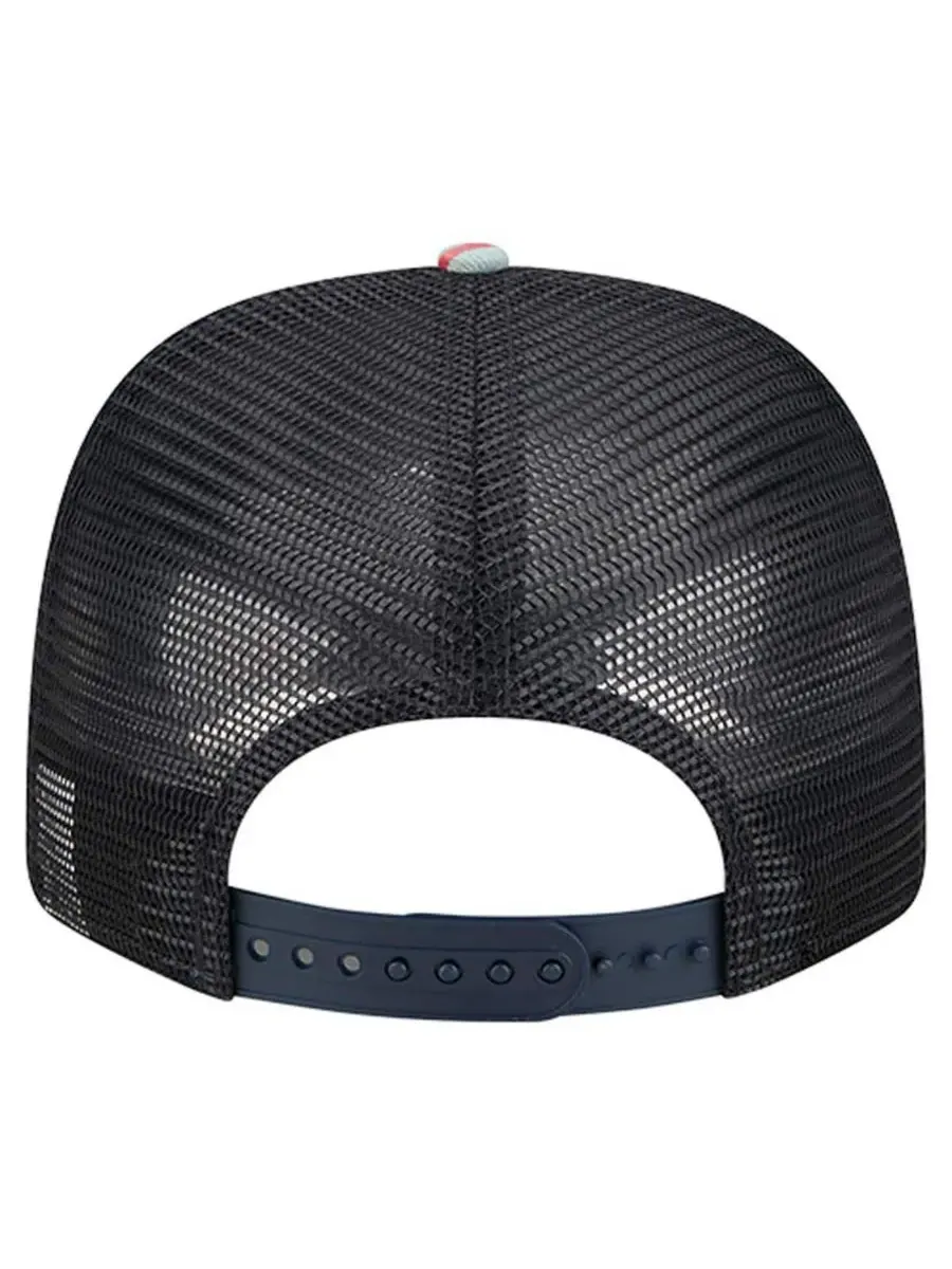 New Era Мужская джинсовая кепка Atlanta Braves Aztec Denim 9SEVENTY с регулируемым размером — изображение 2 из 5