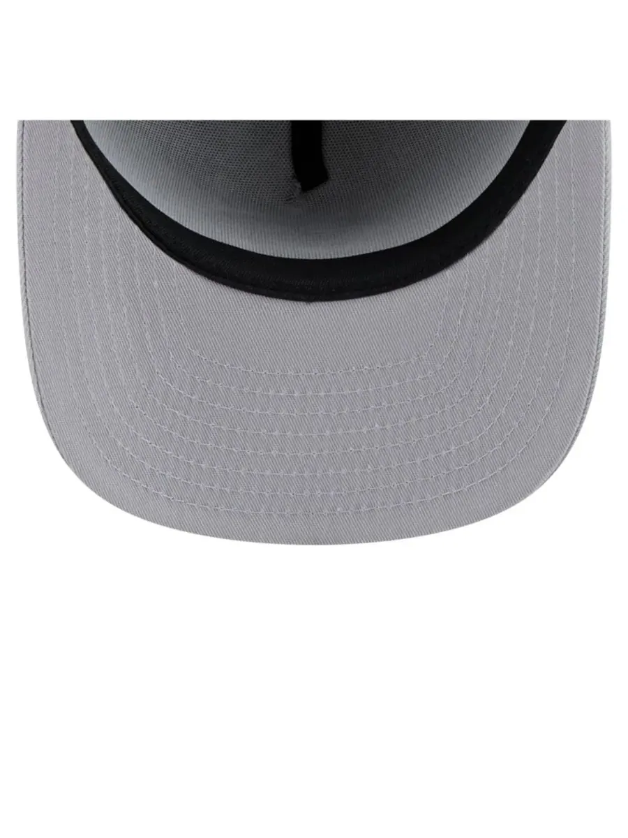 New Era Мужская серая бейсболка Boston Bruins Color Pack A-Frame 59FIFTY Fitted Hat — изображение 2 из 5, серый