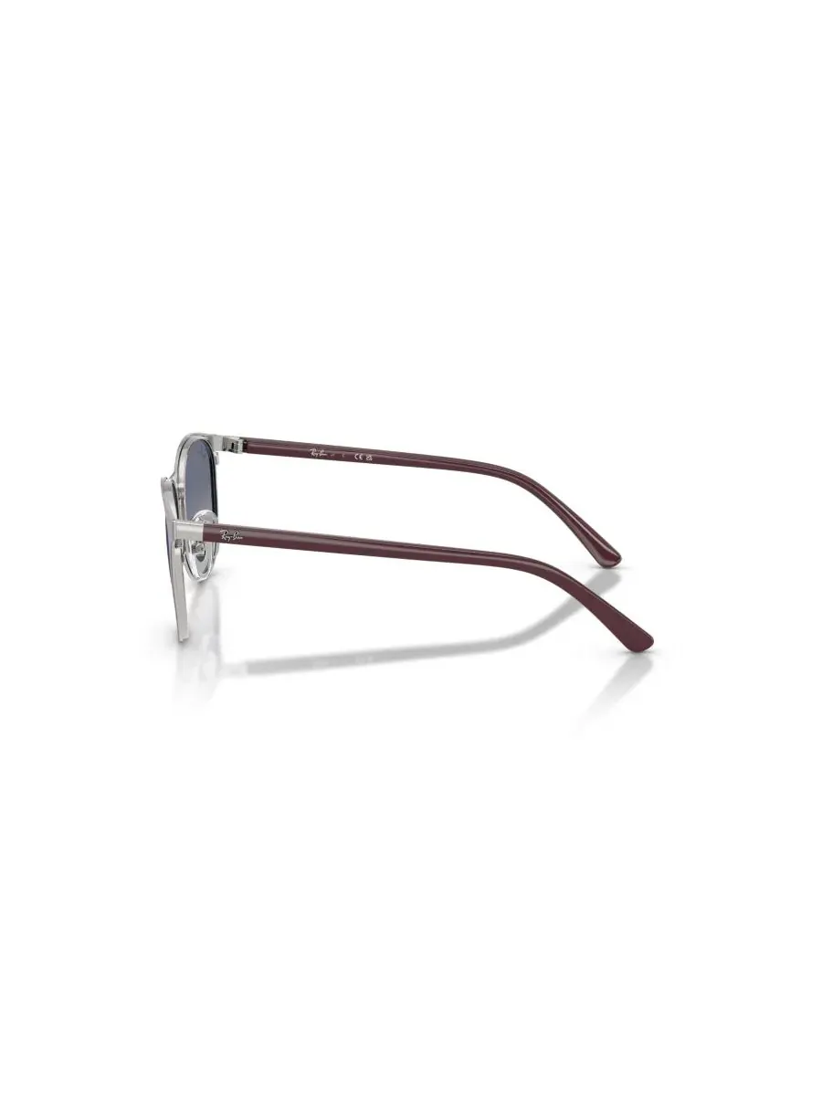 Детские круглые солнцезащитные очки, RB9552S Ray-Ban Jr — изображение 2 из 6, фиолетовый