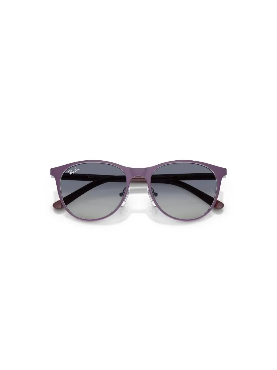 Детские круглые солнцезащитные очки, RB9552S Ray-Ban Jr — изображение 4 из 6, фиолетовый