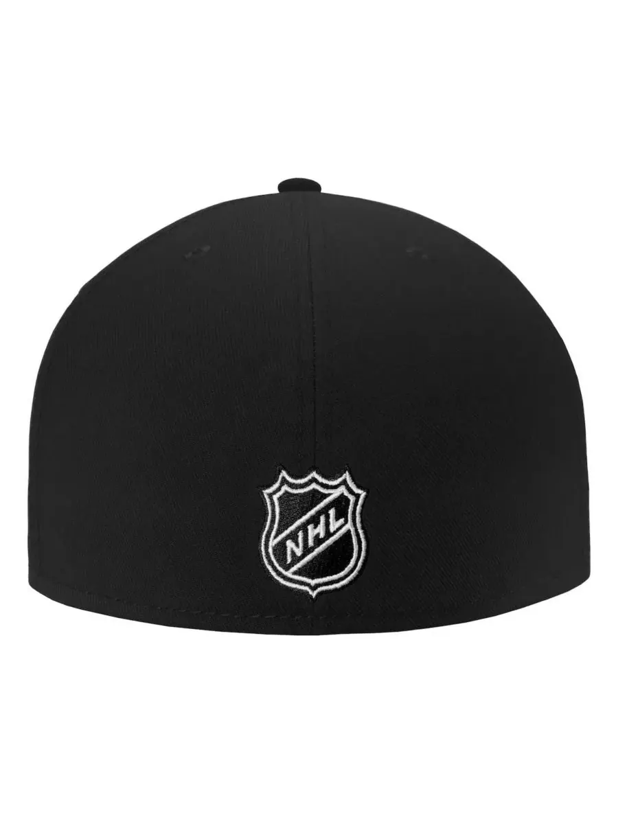Fanatics Мужская черная бейсболка Anaheim Ducks Core Fitted Hat — изображение 3 из 4, черный