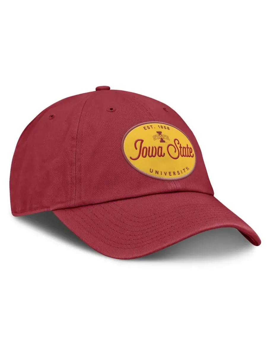 Женская регулируемая бейсболка Cardinal Iowa State Cyclones Fanatics — изображение 3 из 4, красный