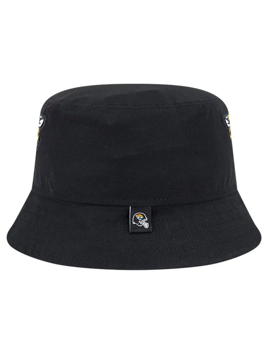 New Era Мужская черная панама в виде шлема команды Jacksonville Jaguars — изображение 2 из 3, черный