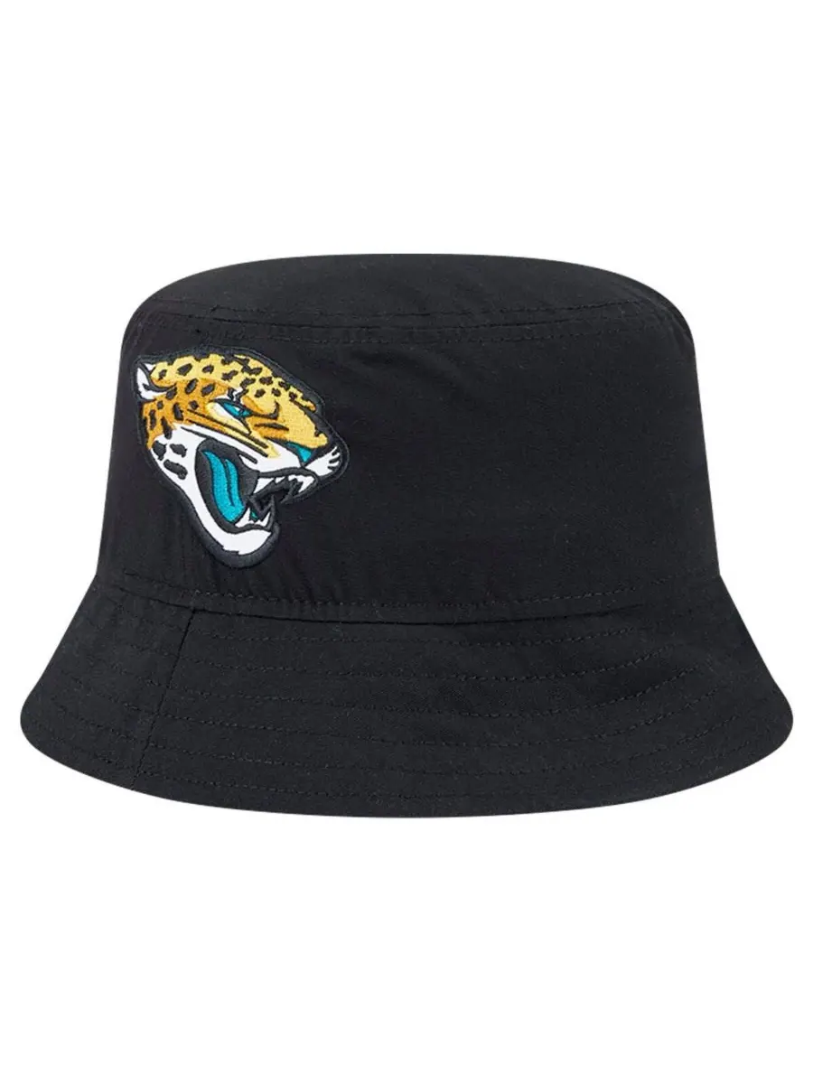 New Era Мужская черная панама в виде шлема команды Jacksonville Jaguars — изображение 3 из 3, черный
