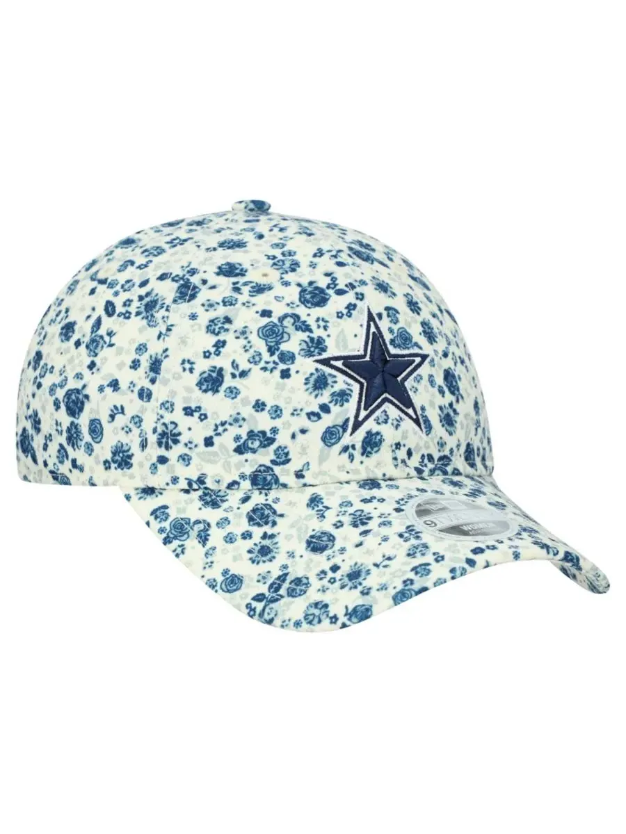 New Era Женская кремовая регулируемая кепка Dallas Cowboys Ditzy 9TWENTY — изображение 2 из 4, бежевый