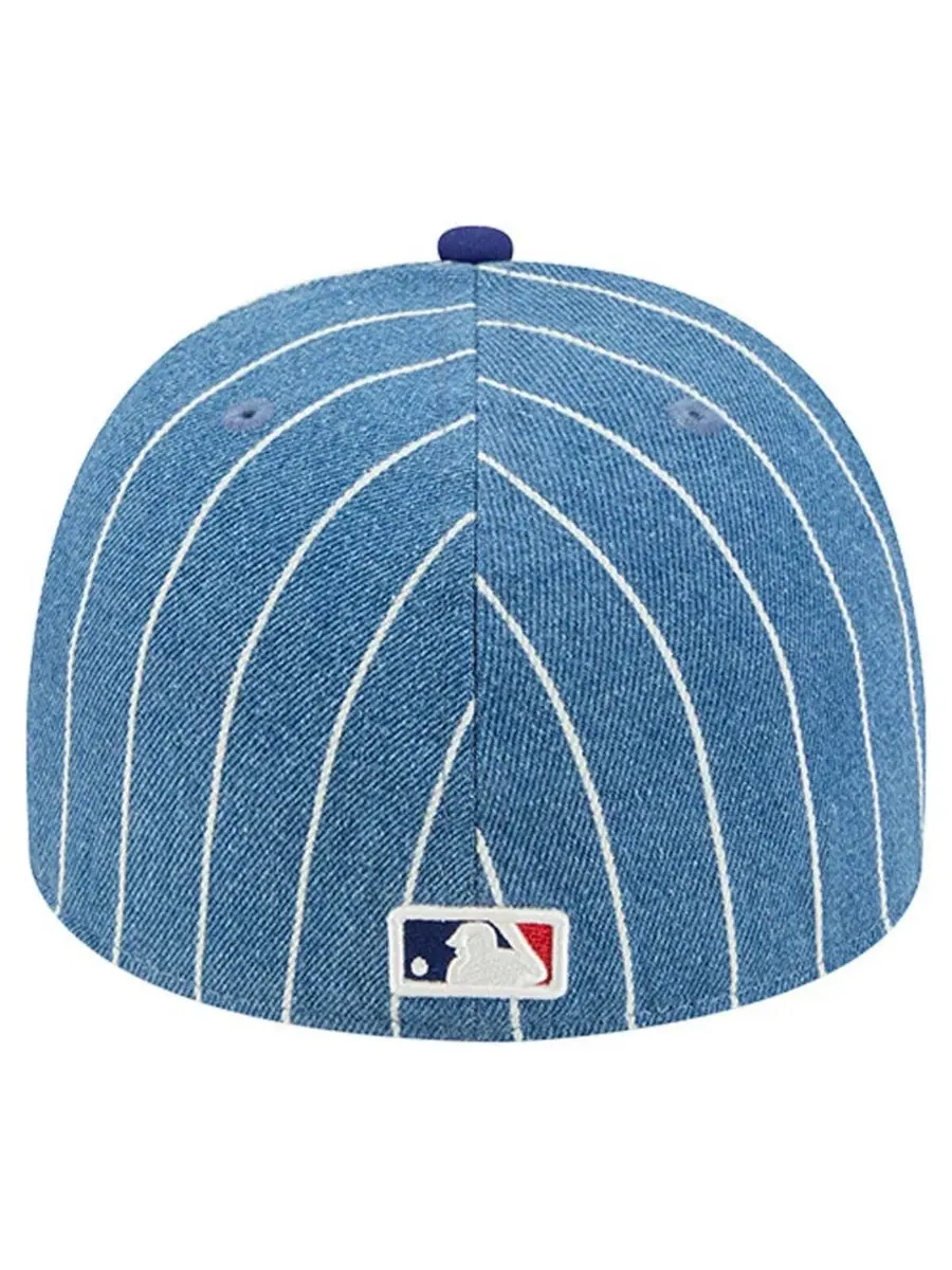 Кепка с высокой тульей Parallel A-Frame 59FIFTY New Era — изображение 3 из 5, синий